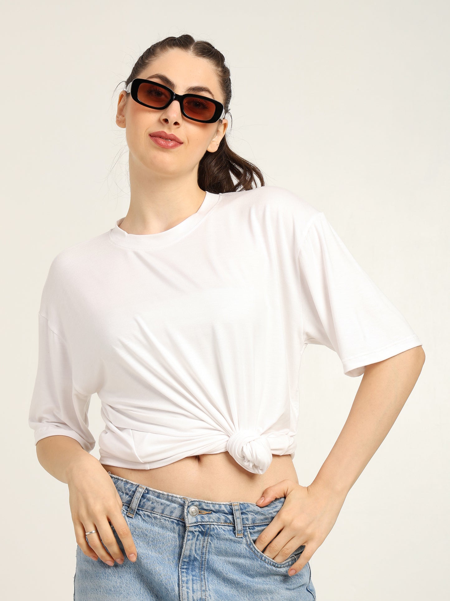 Unisex Oversized Bamboo T-Shirt | Gen Z Streetwear | Sustainable, Breathable & Ultra-Soft