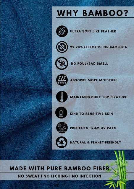 Bamboo Hand Towel | Set of 2