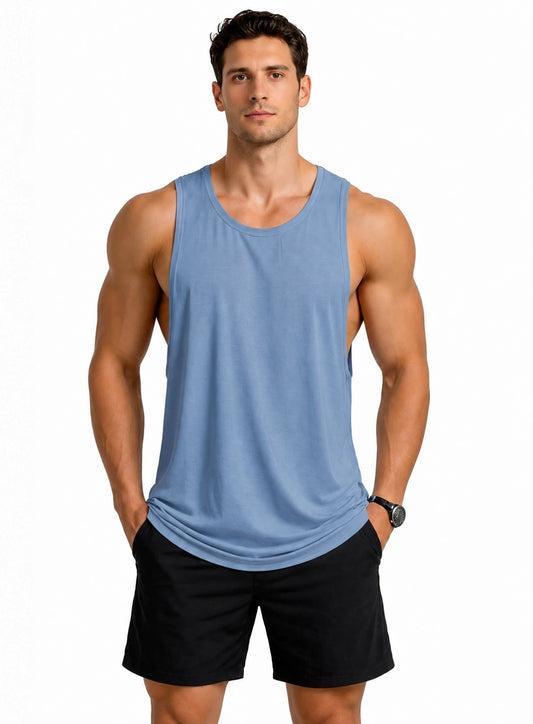 Bamboo Workout vest loose fit