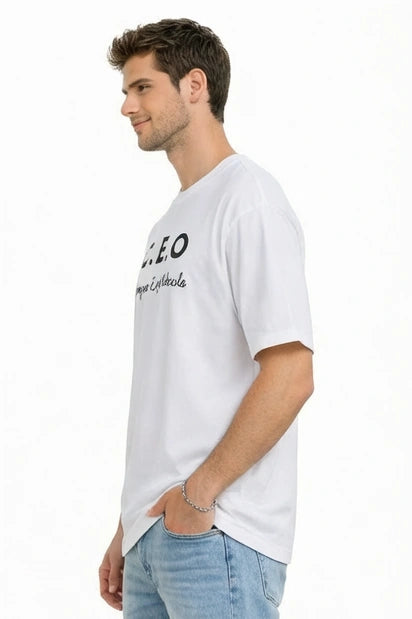 Men Oversized Bamboo T-Shirt – Soft, Breathable & Sustainable
