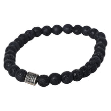 Load image into Gallery viewer, Ignite Wellness with our Lava Stone Healing Gemstone Bracelet - Unleash Healing Benefits for Your Loved One
