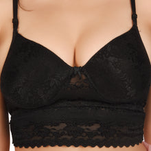 Load image into Gallery viewer, Suductive Lace Padded  Bra | Black

