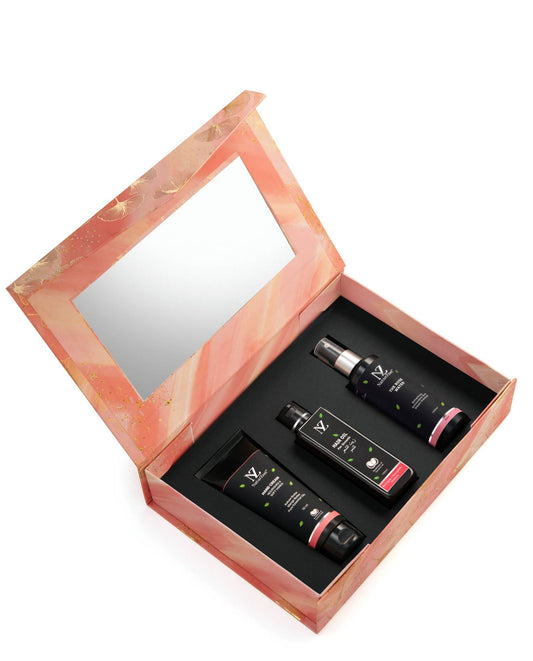 NaturZest Hand Cream, Hair Oil for Growth & Rose Water Mist