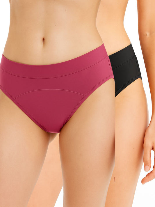 Bamboo Fabric Period Panty 5 Layer Protection | Soft & Odor-Free | Pack of 2