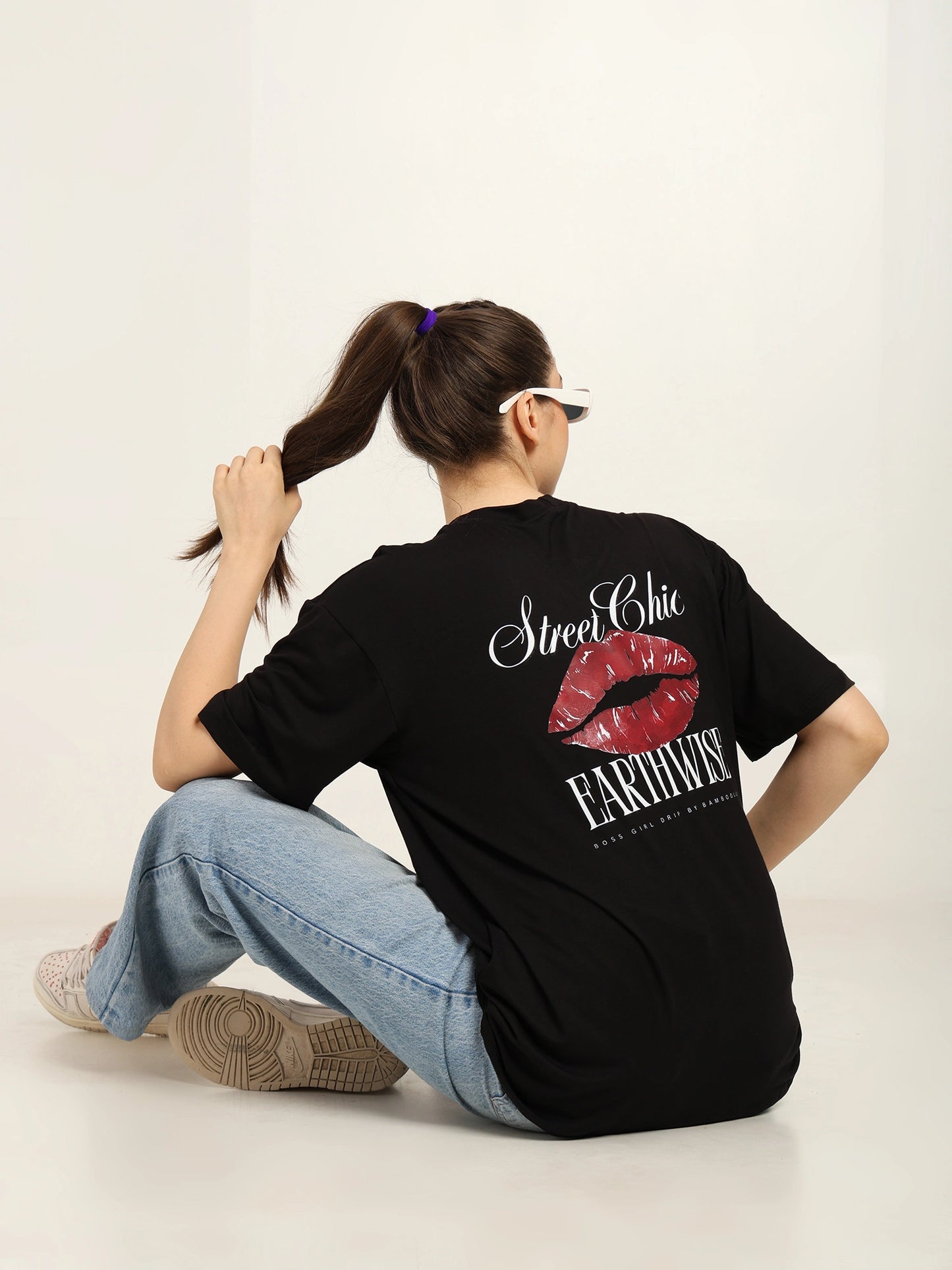 Women Oversized Bamboo T-Shirt – Soft, Breathable & Sustainable