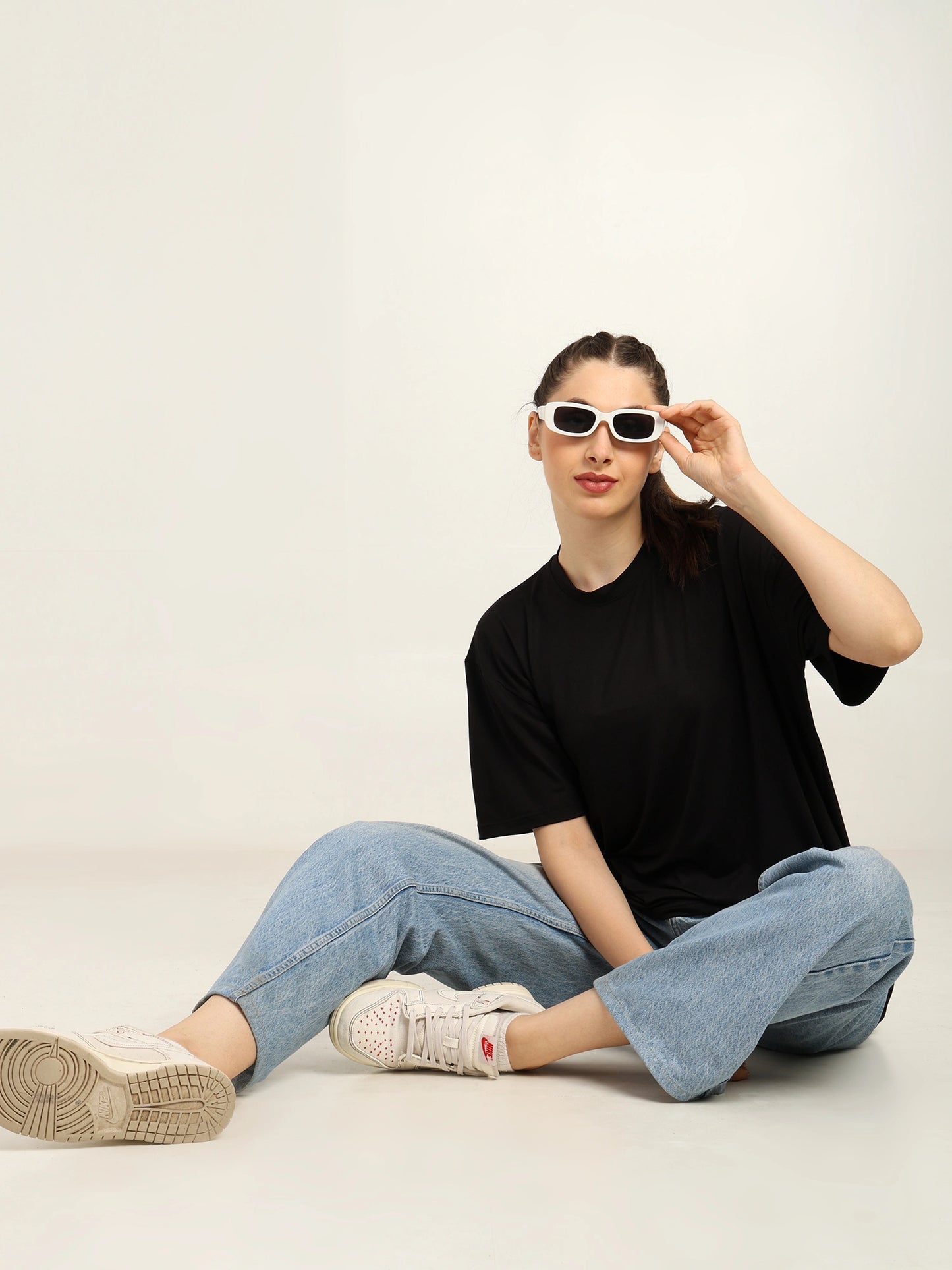 Women Oversized Bamboo T-Shirt – Soft, Breathable & Sustainable