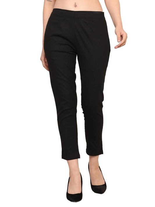 Women’s Linen Palazzo Pants – Effortless Style & Breathable Comfort | Black