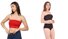 Load image into Gallery viewer, Bamboo Tube Top For Woman And Girls | pack of 2 |
