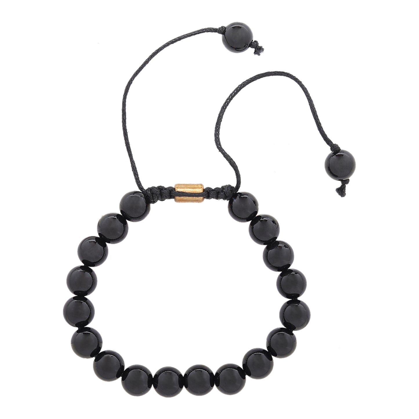 Real Black Tourmaline Healing Bracelet For Protection From Negative Energies