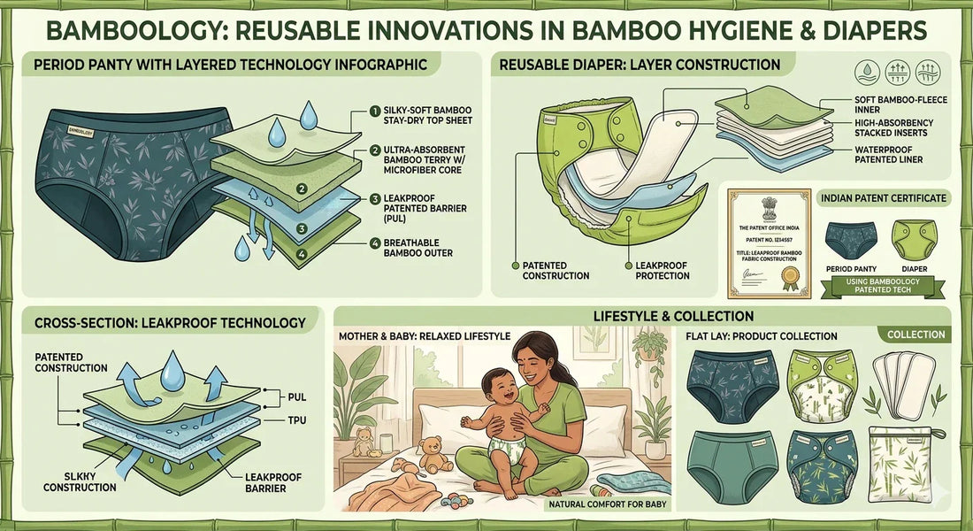 Bamboology Patents Explained: Period Panty & Bamboo Diaper