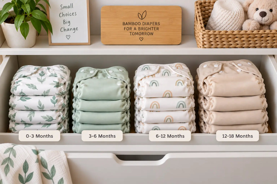 Different Sizes of Resuable Diaper a Baby need
