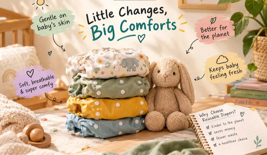 Reusable Diaper for Babies With Sensitive Skin