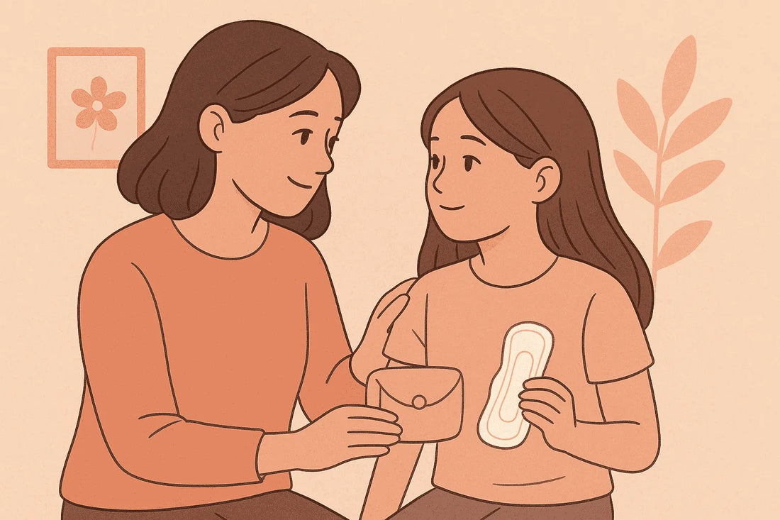 Your Child for Their First Period with Care and Comfort