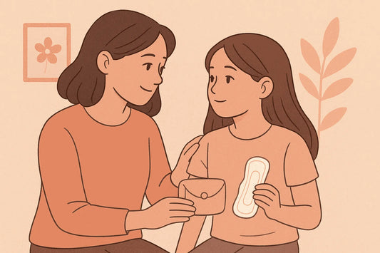 Your Child for Their First Period with Care and Comfort