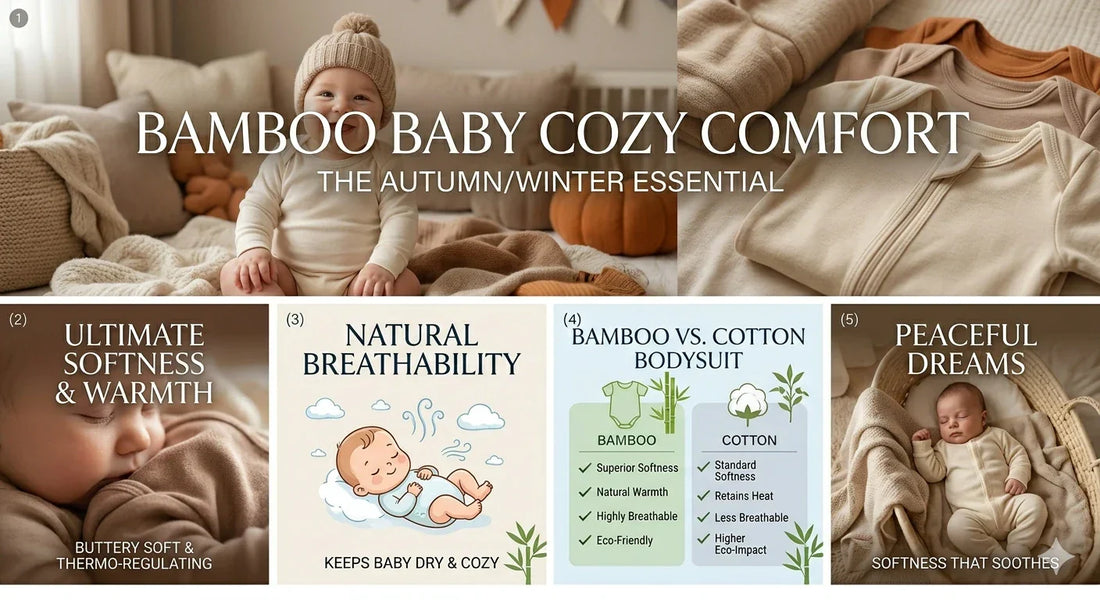 Bamboo Bodysuits for Infants: Best Babywear for Autumn & Winter
