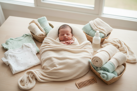 Infant Care Redefined: Pampering Your Newborn with Soft, Breathable, Antibacterial Bamboo Clothing & Reusable Diapers
