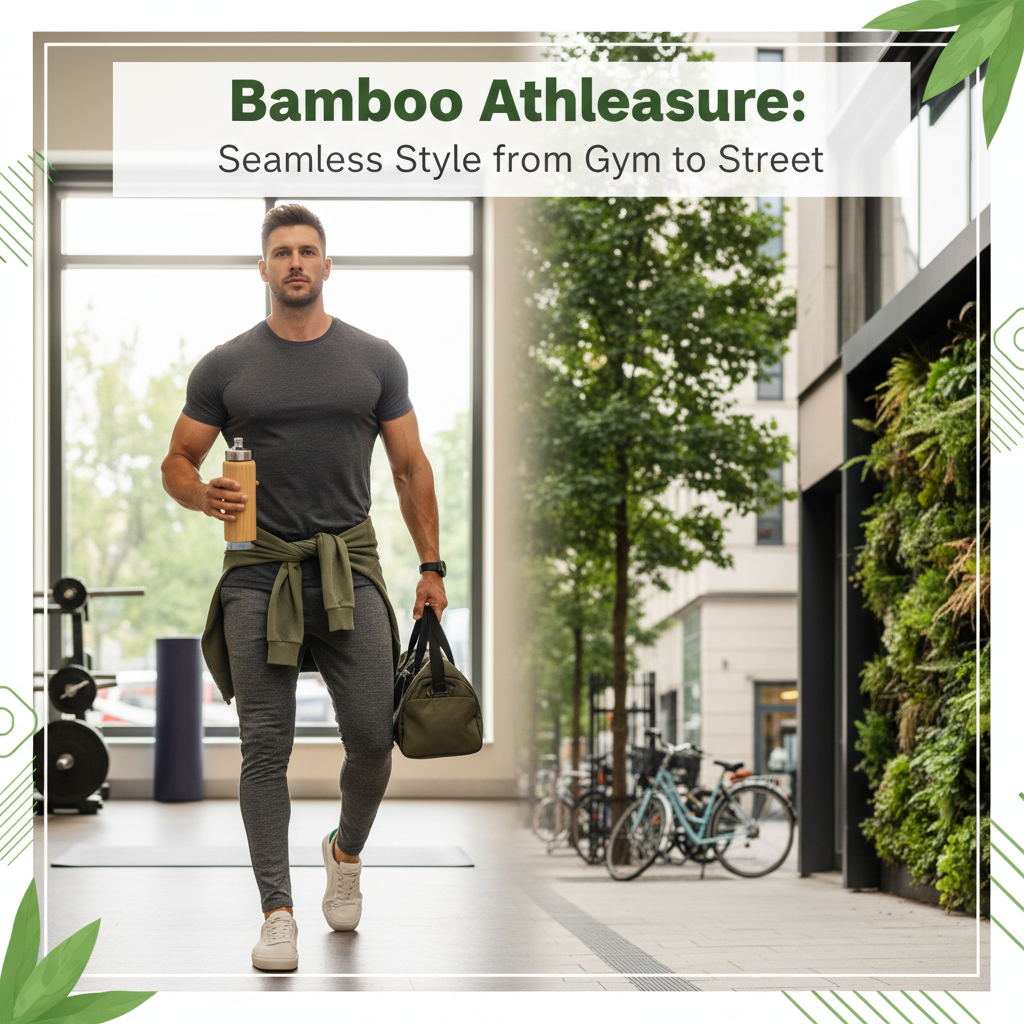 Bamboo Athleisure: Seamless Style from Gym to Street