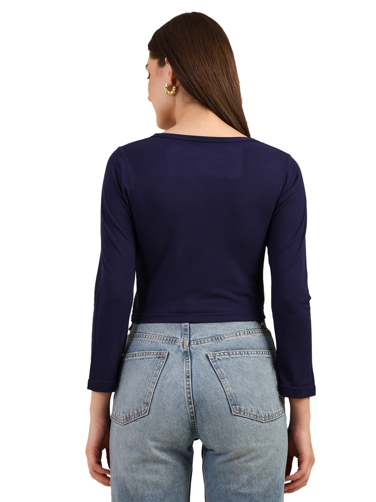 Bamboo Crop Top with Bell Sleeves | Trendy Gen Z Fashion | Eco-Friendly