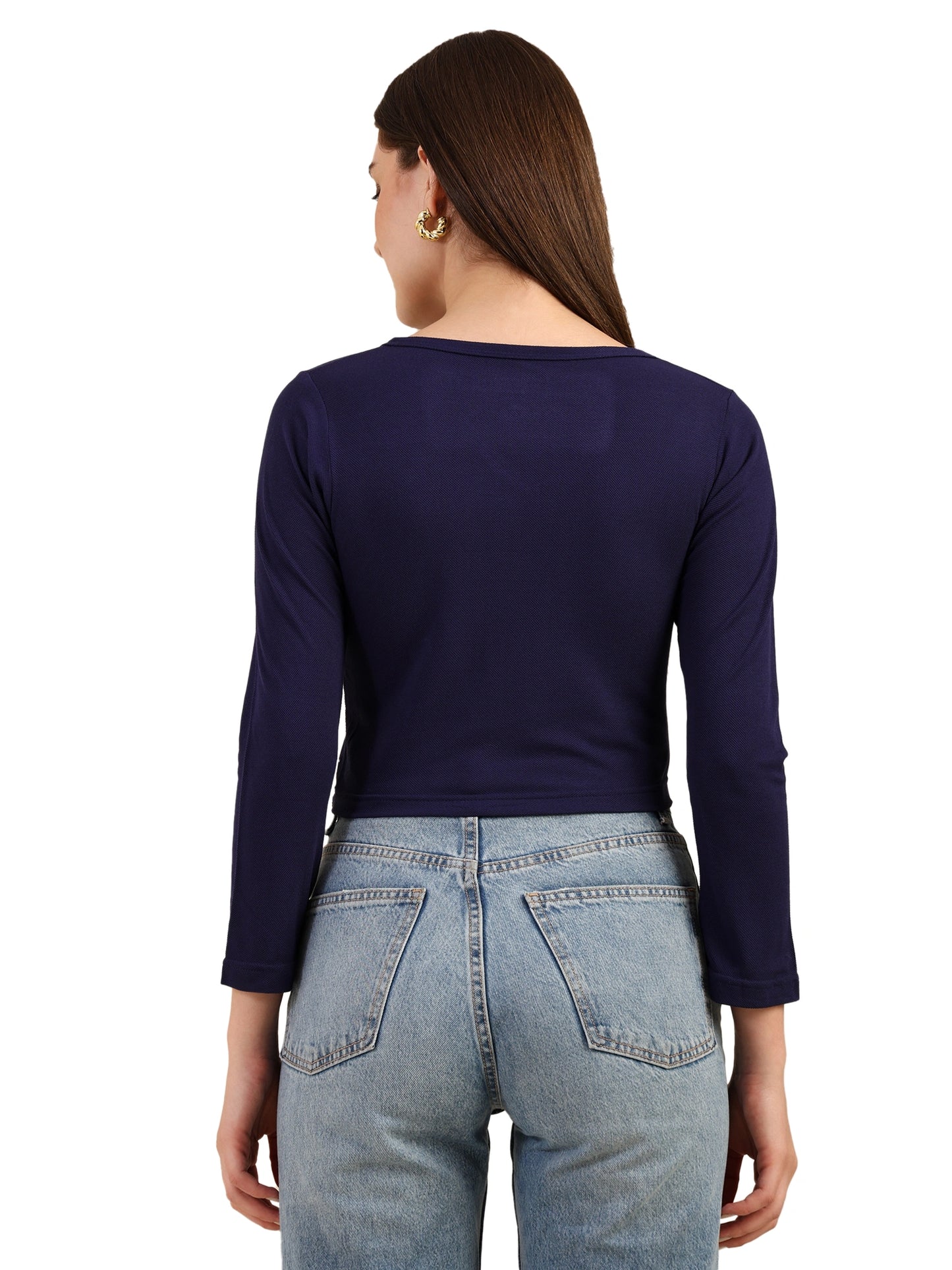 Bamboo Crop Top with Bell Sleeves | Trendy Gen Z Fashion | Eco-Friendly