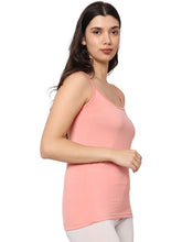 Load image into Gallery viewer, Bamboo Fabric Peach Camisole – Soft, Breathable, Eco-Friendly, and Stylish for All-Day Comfort and Elegance
