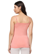 Load image into Gallery viewer, Bamboo Fabric Peach Camisole – Soft, Breathable, Eco-Friendly, and Stylish for All-Day Comfort and Elegance
