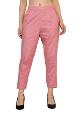 Load image into Gallery viewer, Women’s Linen Palazzo Pants – Effortless Style &amp; Breathable Comfort | Pink
