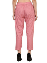 Load image into Gallery viewer, Women’s Linen Palazzo Pants – Effortless Style &amp; Breathable Comfort | Pink
