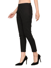 Load image into Gallery viewer, Women’s Linen Palazzo Pants – Effortless Style &amp; Breathable Comfort | Black
