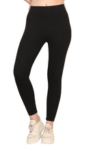 Load image into Gallery viewer, Cotton Yoga Pants – Stretchable, Breathable, and Comfortable | Black
