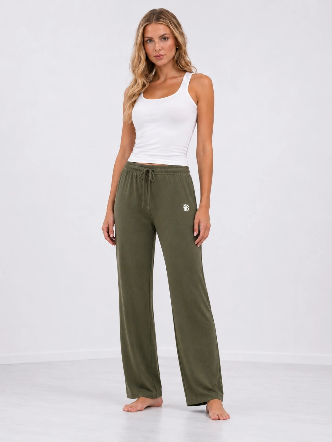 Women Bamboo Fabric Night Lower | Ultra Soft Breathable Lounge & Sleep Bottom Comfortable Nightwear Pants
