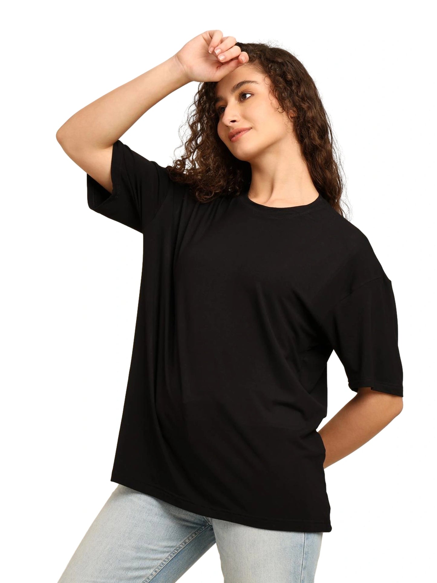 Women Oversized Bamboo T-Shirt – Soft, Breathable & Sustainable
