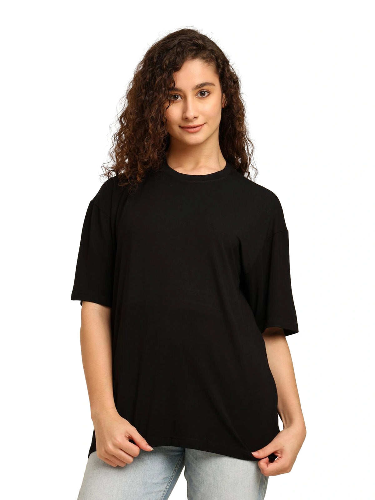 Women Oversized Bamboo T-Shirt – Soft, Breathable & Sustainable