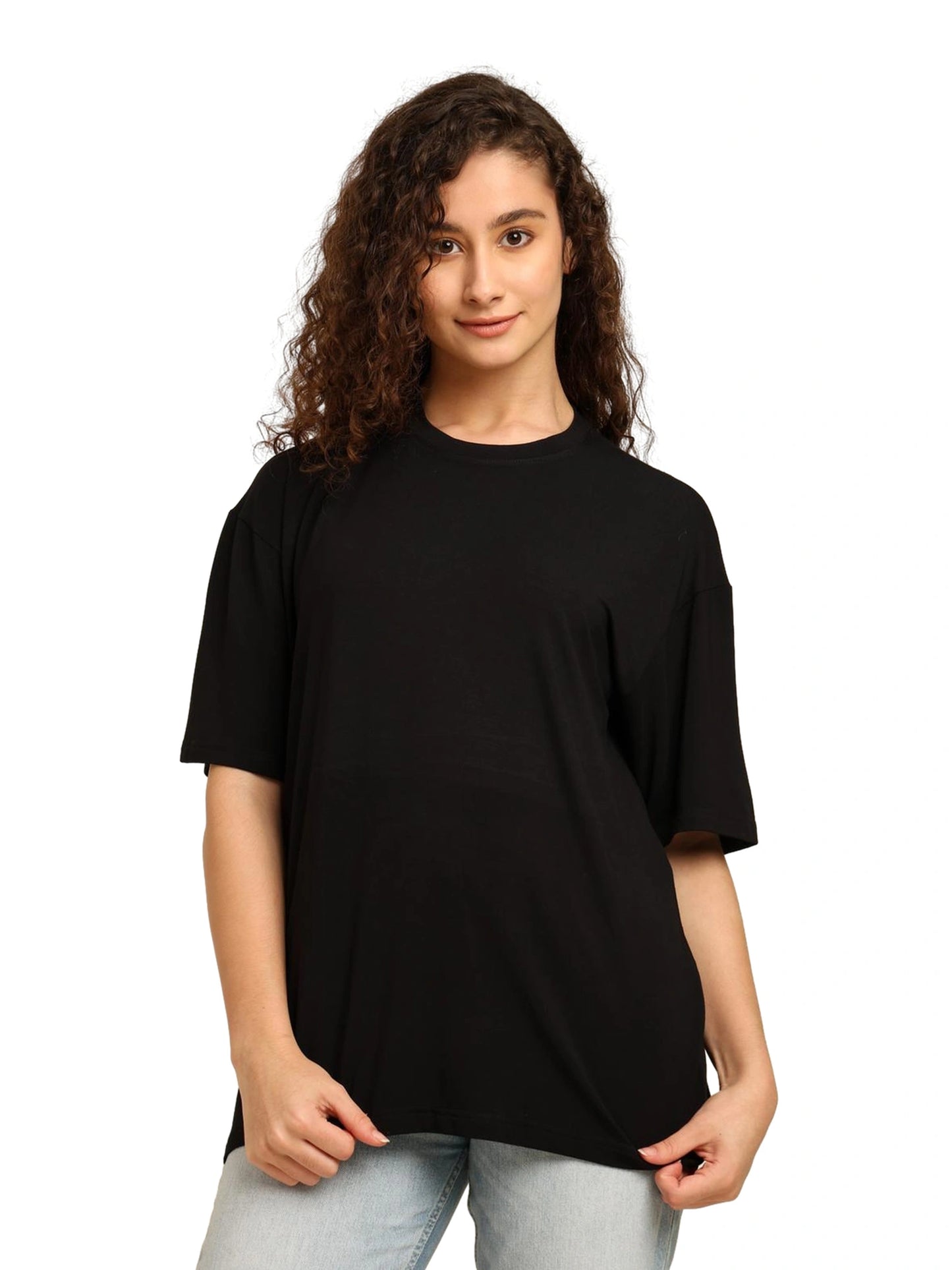 Women Oversized Bamboo T-Shirt – Soft, Breathable & Sustainable