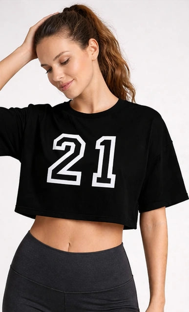 Crop T-shirt for women