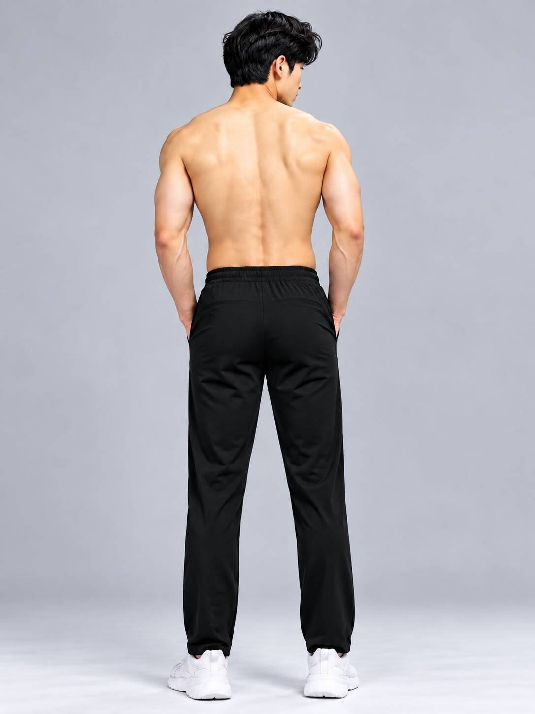 Bamboo Fabric Men's Track Pants | Mist Grey | Relaxed Fit