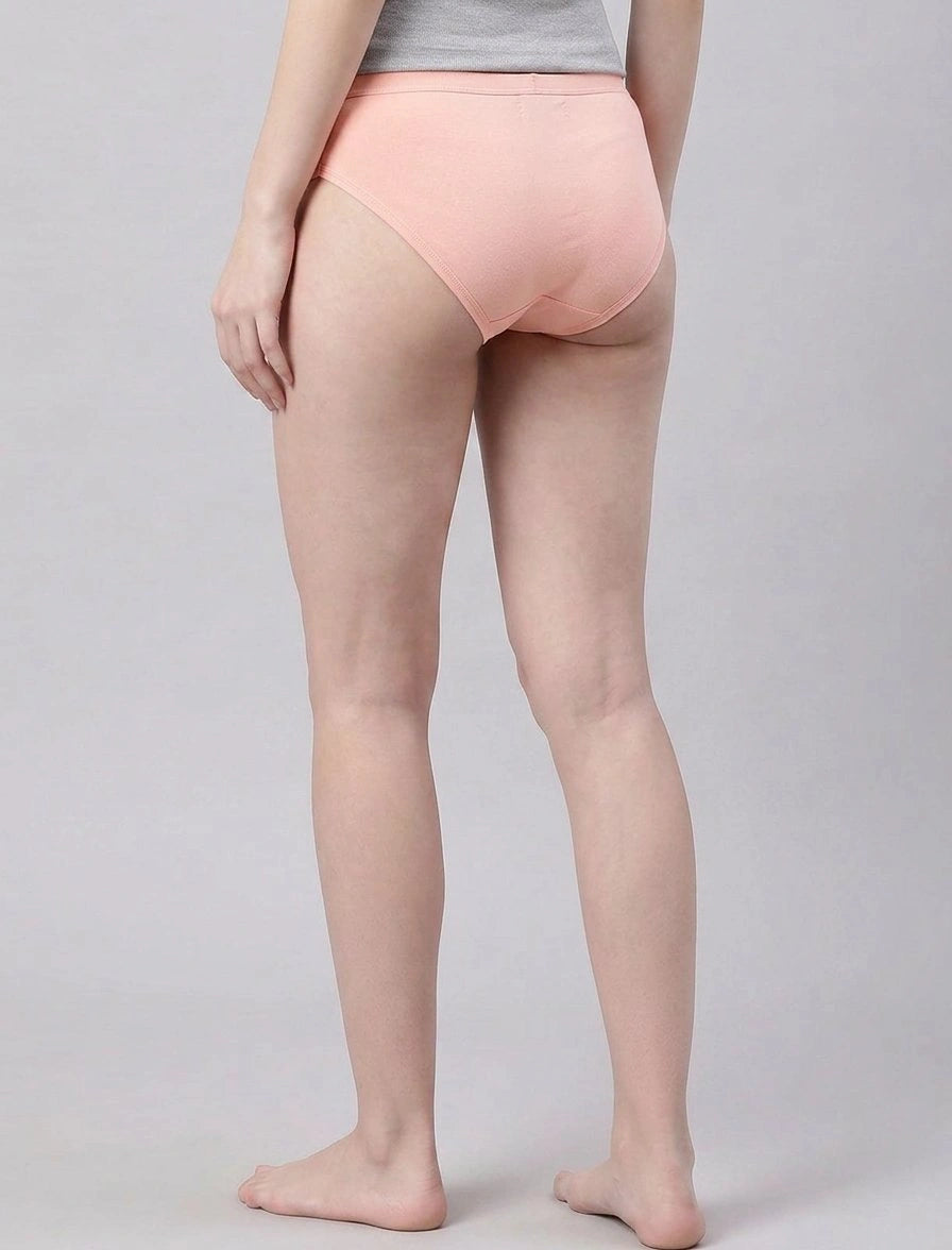 Women's Premium Bamboo Panty | Ultra Soft, Rash-Free Bamboo Underwear with soft Leg Bands & Comfort Waistband