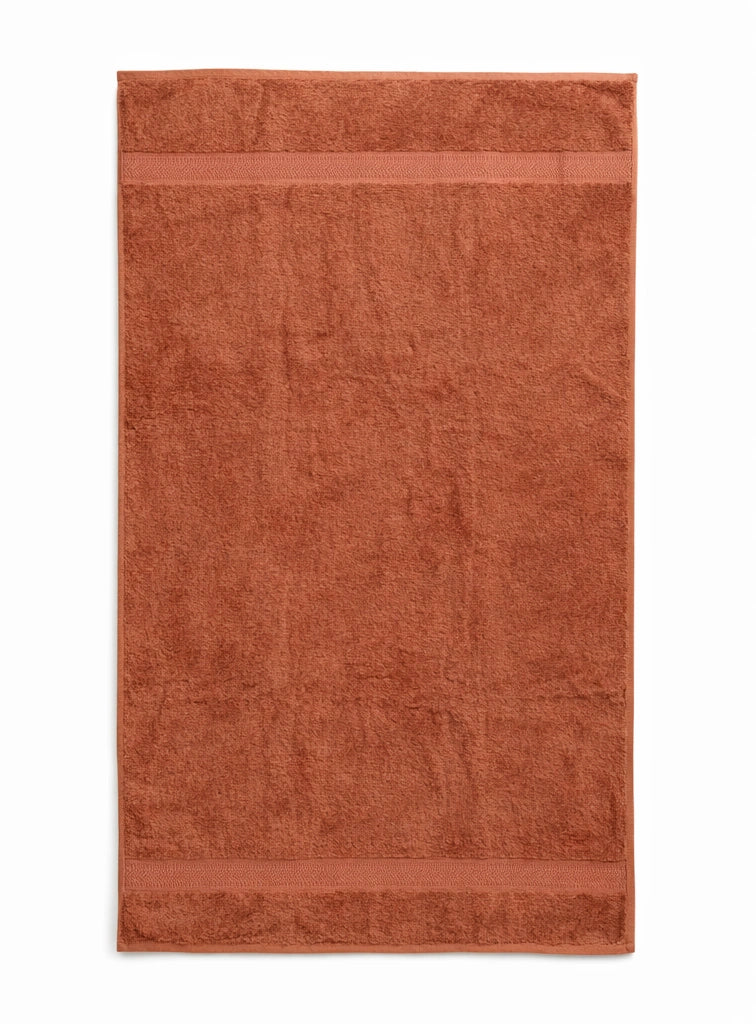 Bamboo Bath Towel – Ultra Soft, Quick Dry & Eco-Friendly Luxury Care | Green and Rust | Pack of 2