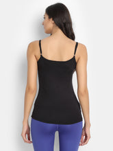 Load image into Gallery viewer, Bamboo Fabric Camisole – Soft, Breathable, Eco-Friendly, and Stylish for All-Day Comfort and Elegance | Black
