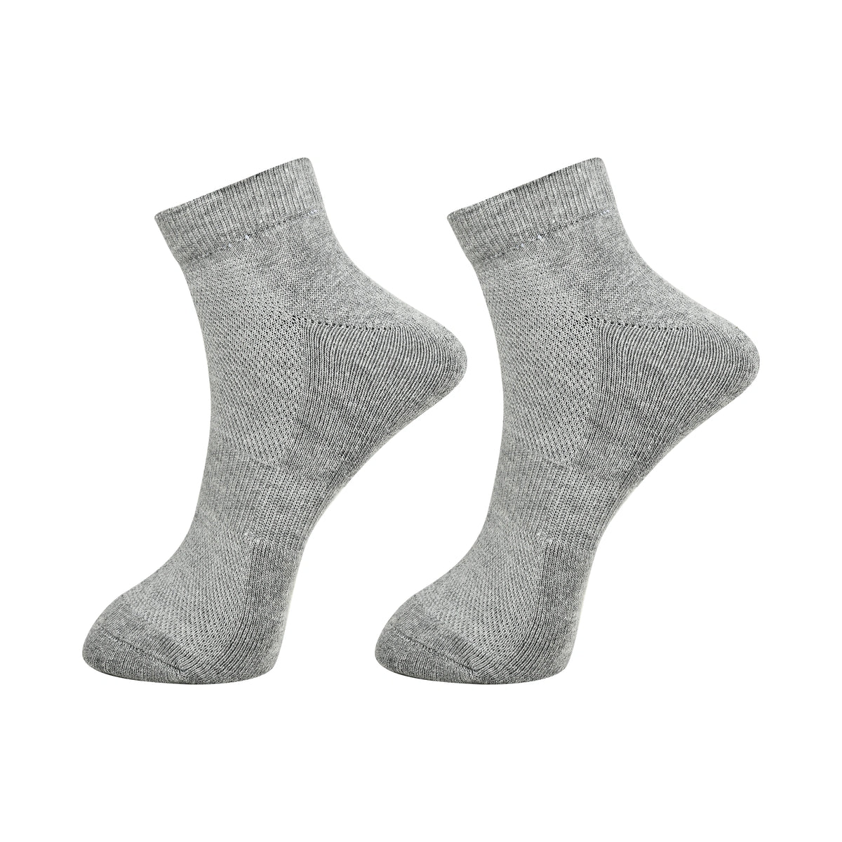 Bamboo Ankle Socks – The Perfect Blend of Comfort, Breathability & Sustainability | Gray | Pack Of 2