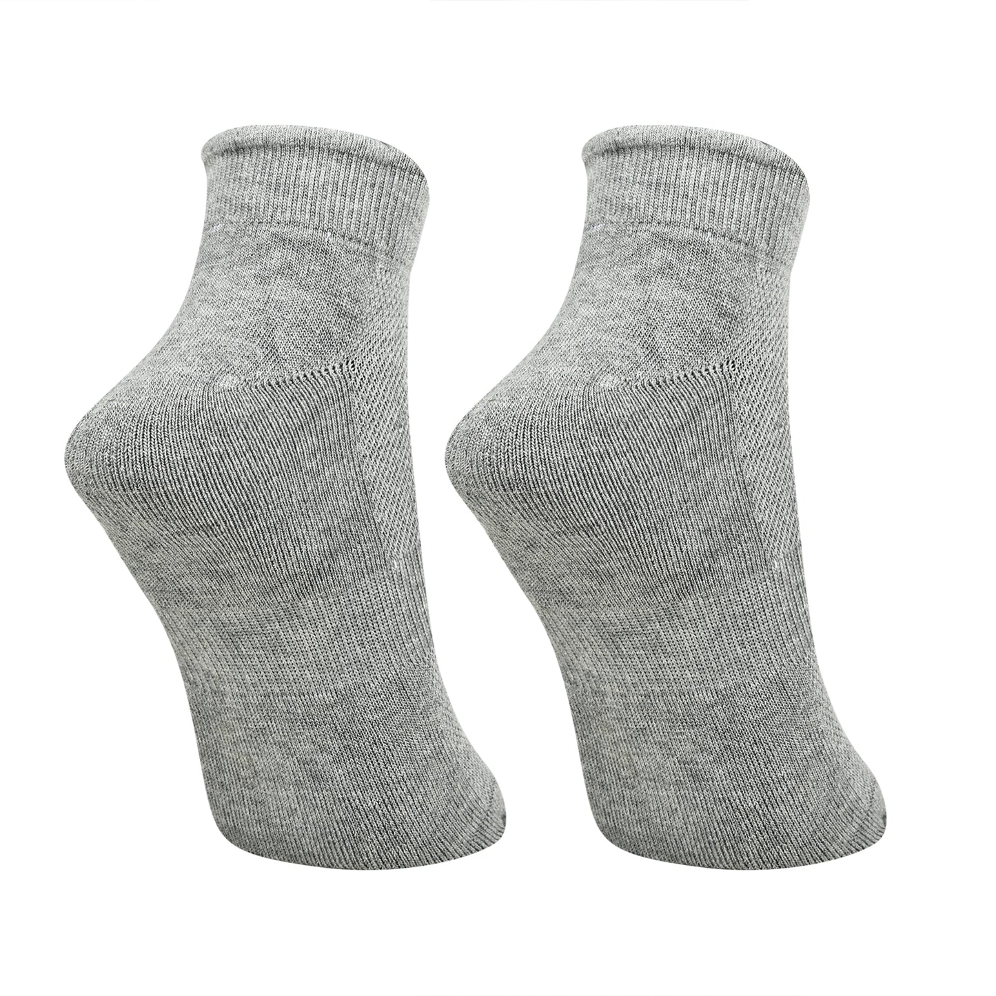 Bamboo Ankle Socks – The Perfect Blend of Comfort, Breathability & Sustainability | Gray | Pack Of 2