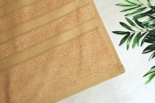 Luxuriously Soft Bamboo Bath Towel Beige