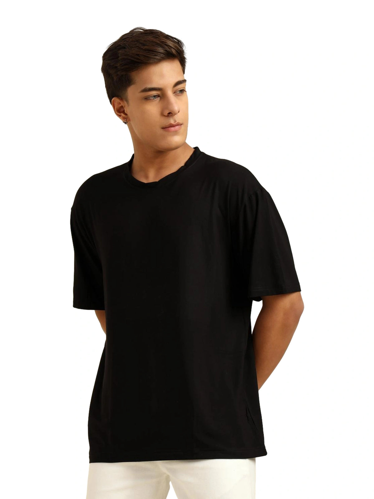 Men Oversized Bamboo T-Shirt – Soft, Breathable & Sustainable