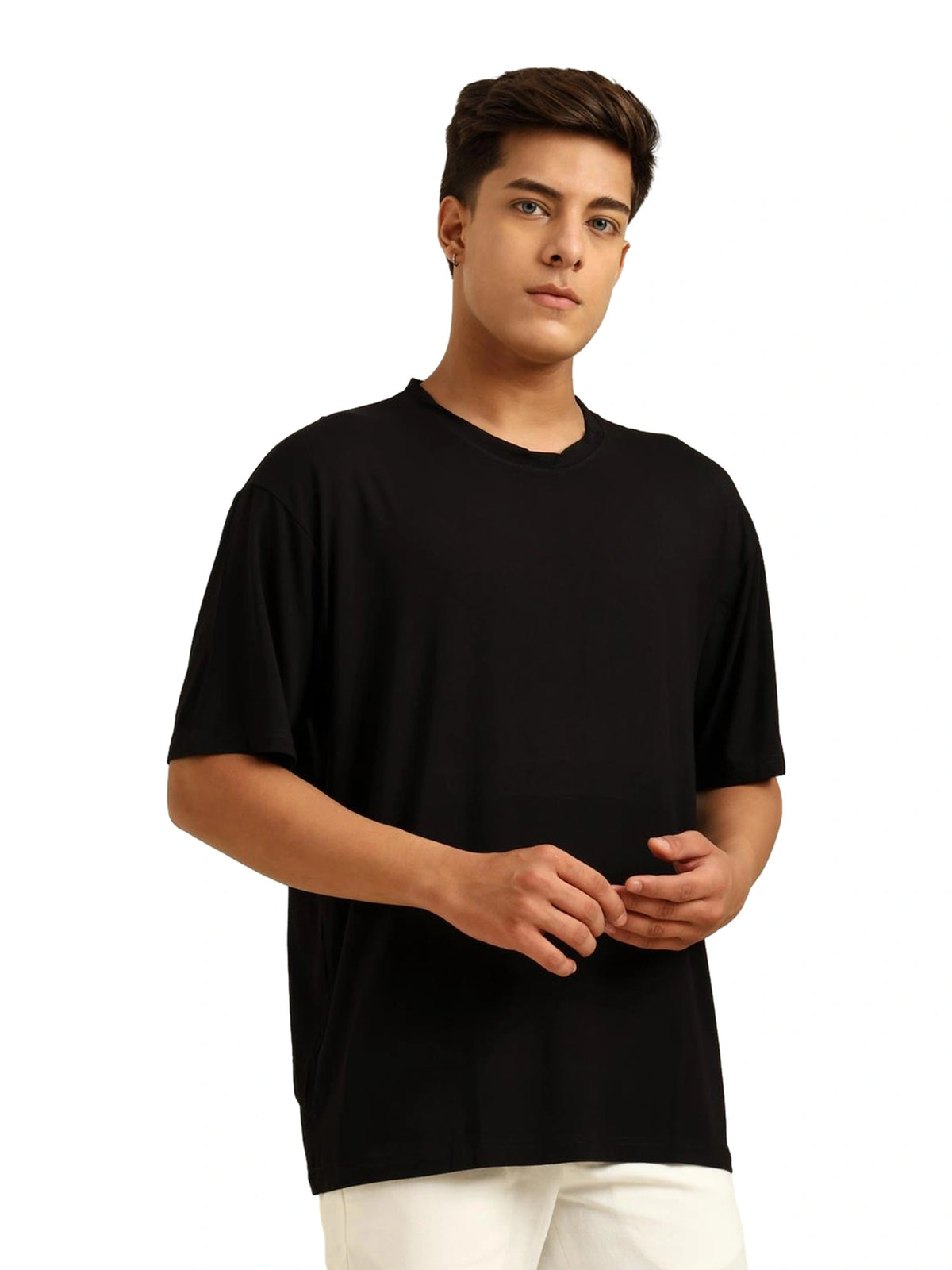 Men Oversized Bamboo T-Shirt – Soft, Breathable & Sustainable