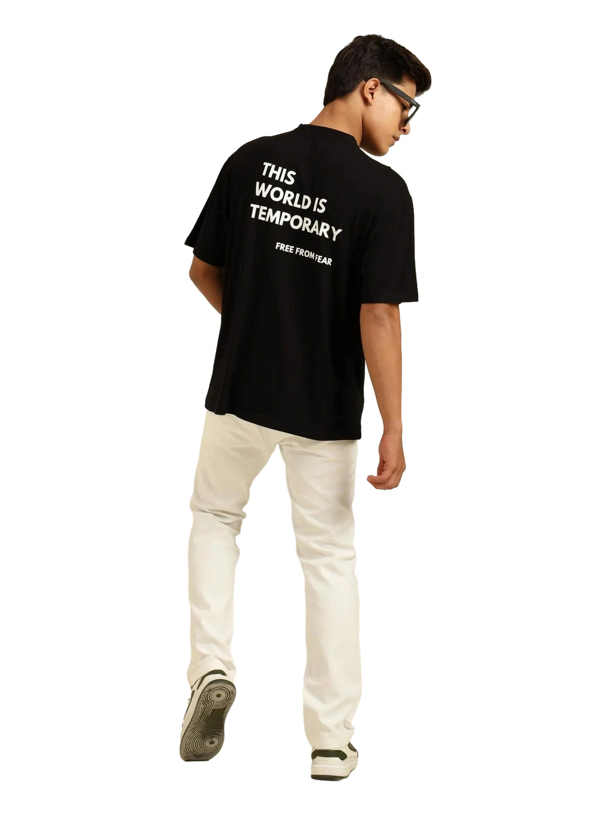 Men Oversized Bamboo T-Shirt – Soft, Breathable & Sustainable