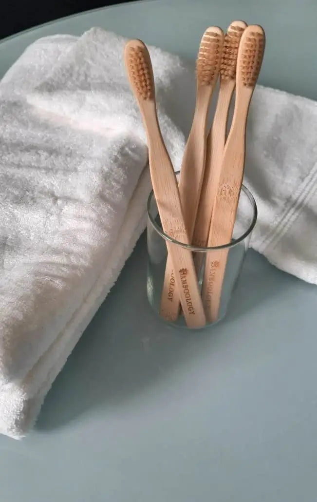 Bamboo Toothbrush & Face Towel