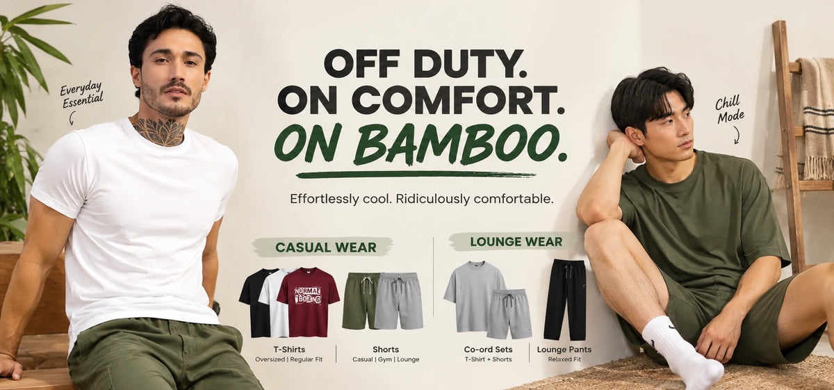 men's casual wear banner