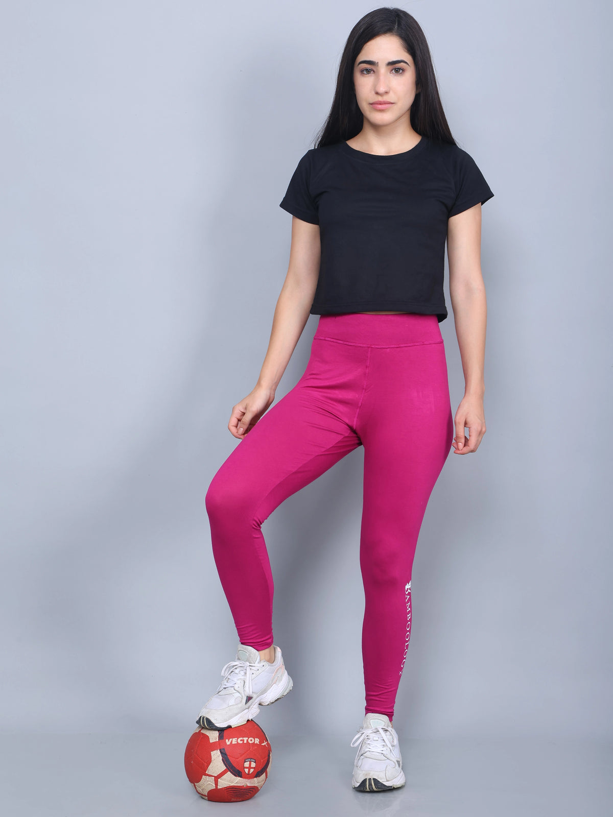 Bamboo Fabric Yoga Pant Bold | Fuchsia
