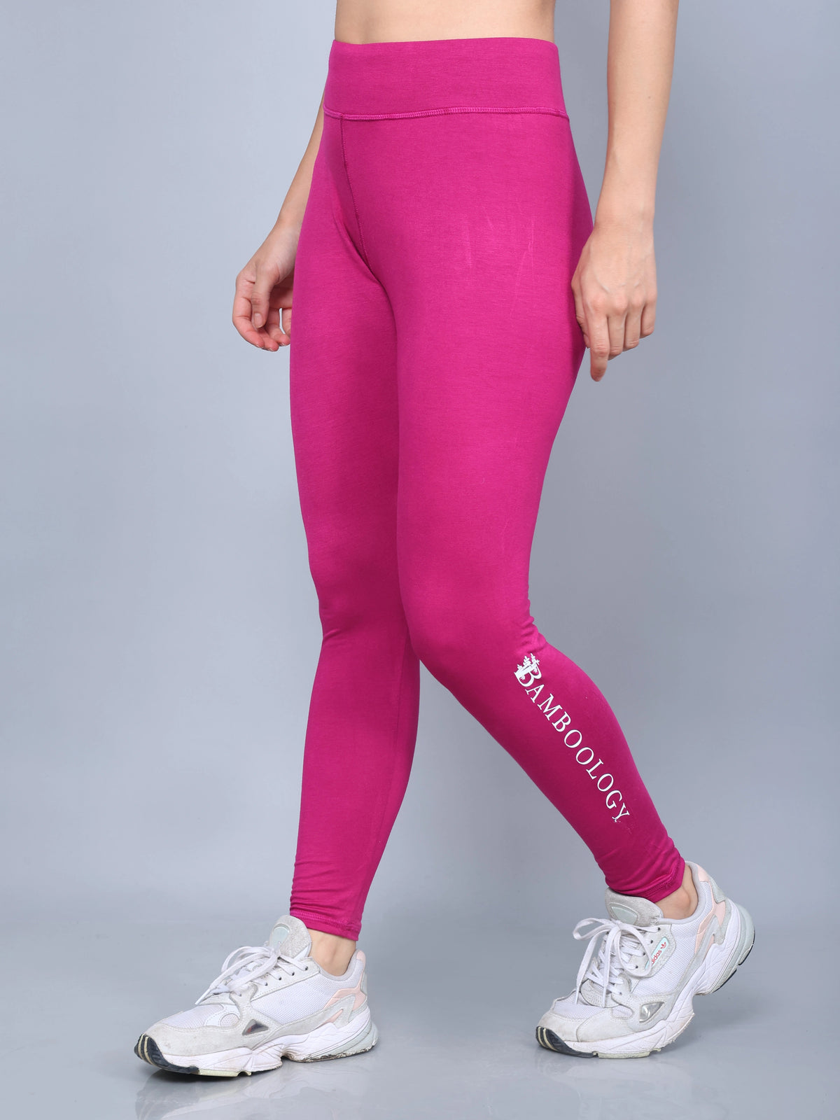 Bamboo Fabric Yoga Pant Bold | Fuchsia