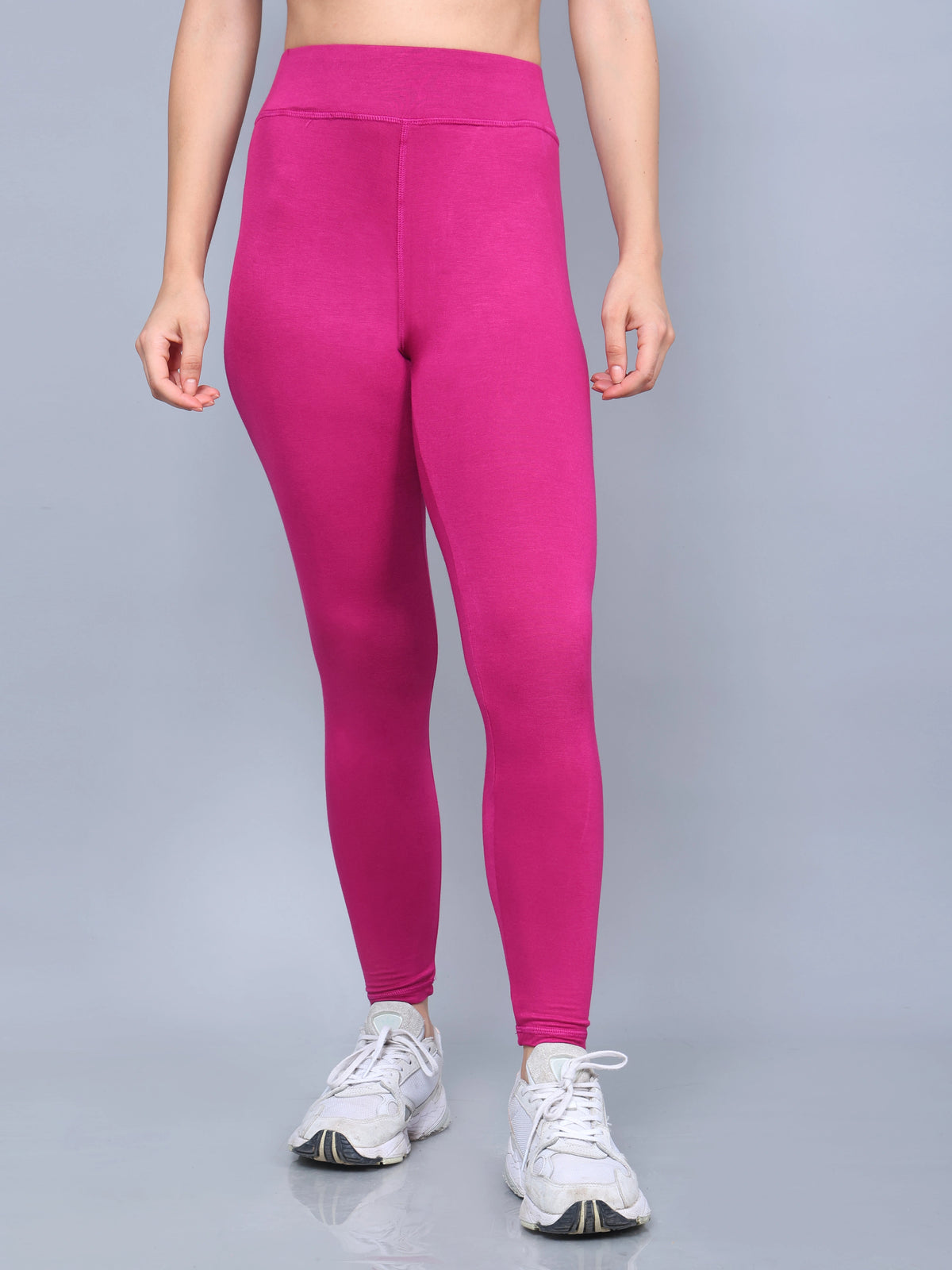 Bamboo Fabric Yoga Pant Bold | Fuchsia