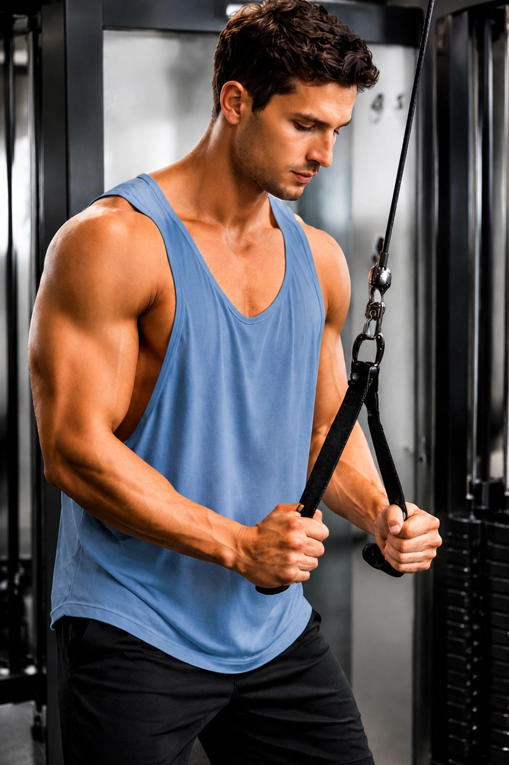 Bamboo Runner vest for men